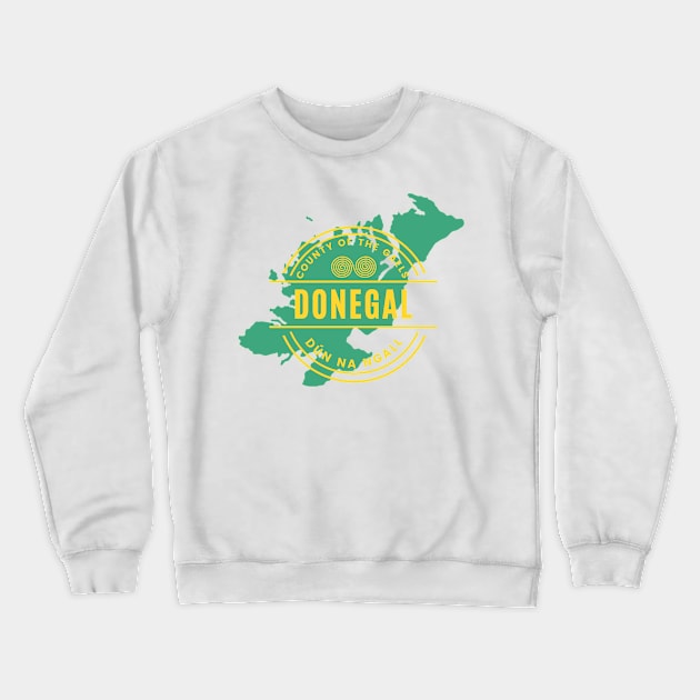 County Donegal Crewneck Sweatshirt by TrueCelt